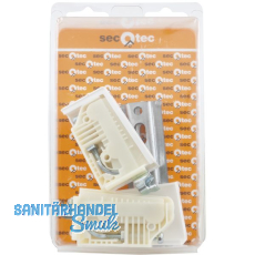 SECOTEC Schrankaufhnger-Set verstellbar Kunststoff wei SB-1 GT BL12
