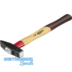 GEDORE Sicherheits Schlosserhammer Rotband Plus 1000 g Hickory Stiel