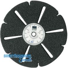 Sichtschleifscheibe-EF 210 mm Korn 180 zu Sichtschleifmaschine SSE 63N9-2K