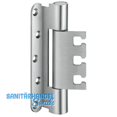 Objektband VX 7939 f. geflzte Tren, Bandhhe 160 mm, Edelstahl