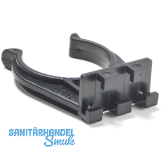 SECOTEC Sockelblendenclips mit Anschraubplatte Kunststoff schwarz SB-2