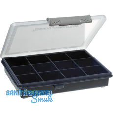 RAACO Sortimentkoffer Assorter 6-12 mit 12 fixen Fchern 175 x 143 x 32 mm