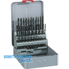 MAYKESTAG Bohrer-Kassette DIN338RN HSS-S Bohrer  1.0-5.9 mm 50-teilig