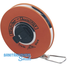 Stahlmaßband Metri 25 m weißlackiert in Kapsel Anfang A Genauigkeit II Stahlmaßband Metri 25 m weißlackiert in Kapsel Anfang A Genauigkeit II