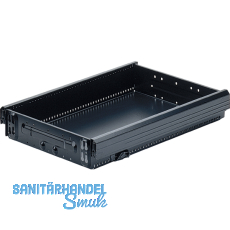 HETTICH SYSTEMA TOP 2000 Stahlschubkasten 392 mm, 370 x 514 mm, schwarz