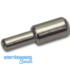 Steckbodentrger Mini, Bohr  3 mm, vernickelt, VPE 100 ST