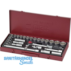 Steckschlssel-Satz No. 3880 1/2\" vierkant mit Umschaltknarre 29-teilig