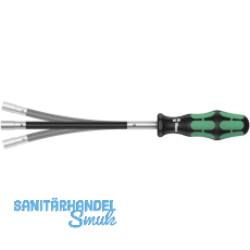 WERA Steckschlüssel 391 flexibel 7 mm Länge 167 mm WERA Steckschlüssel 391 flexibel 7 mm Länge 167 mm