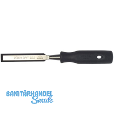 STUBAI Stemmeisen mit schwarzem PP-Heft Breite 20 mm