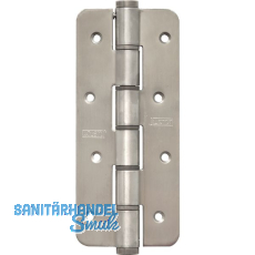 Pendeltrband einseitig wirkend, Rollen  16 mm, Hhe 180 mm, rund, Edelstahl