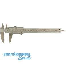 SOLIDO Messschieber mit Feststellschraube DIN 862 Messbereich 0-150 mm
