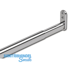 SECOTEC Teleskopschrankrohr verchromt 40 - 60 cm SB-1