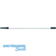 SCHULLER Teleskopstiel aus Stahl wei lackiert ausziehbar von 1,2 - 2,0 m