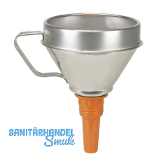 PRESSOL Trichter Weiblech mit Sieb  200 mm
