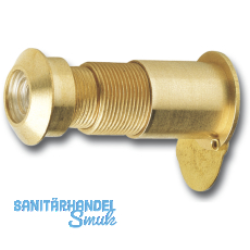 Trgucker  12 mm, Weitwinkel 170, TS 20-30 mm, Messing verchromt