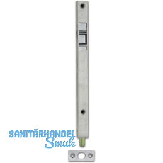 Trkantriegel U-Gehuse m.Griffschieber 250 x 20 x 15 mm, Hub 22, Stahl verzinkt