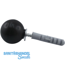 Türpuffer - Kugelform Kunststoff schwarz Türpuffer - Kugelform Kunststoff schwarz