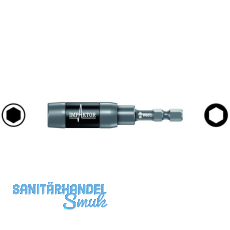 WERA Universalhalter Impaktor 897/4R mit Ringmagnet 1/4\" sechskant 75mm
