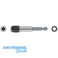 WERA Schnellwechselhalter 895/4/1 mit Dauermagnet 1/4\"sechskant 77 mm