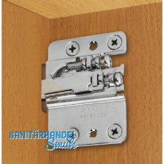 CAMAR Unterschrankaufhnger 807, links, Tragkraft 120KG, Stahl verzinkt