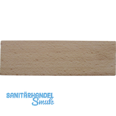 Holzklotz Esche lackiert 80 x 12 x 6 rot