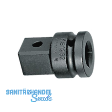 GEDORE Vergrerung KB 1932 fr Kraftsteckschlssel 1/2\" auf 3/4\"vierkant