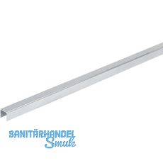 HETTICH - Abdeckprofil fr Seilzug seitlich, Lnge 600, AL silber elox.
