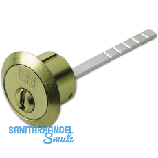 Auenzylinder AZ, Lagerprogramm fr EVVA Kasten. Messing matt