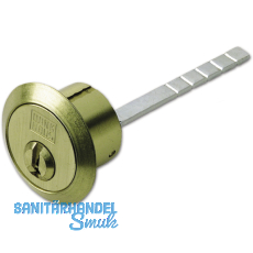 Auenzylinder key Tec RPE Lagerprogramm fr GEGE Kasten. Messing matt