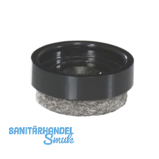 QuickClick Einsatz ULTRASOFT zum Aufdrcken  17 mm, Kunststoff wei