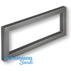 Wandkonsole - Handtuchhalter, Hhe 200 mm, Tiefe 480 mm, silberfarbig