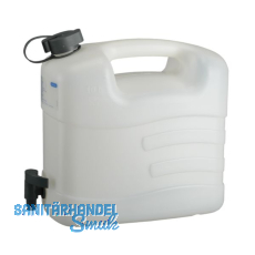 PRESSOL Wasserkanister Polyethylen mit Ablasshahn Inhalt 20 Liter