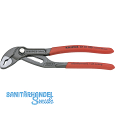 KNIPEX Wapuzange Cobra DIN 8976 18-fach verstellbar poliert Lnge 180 mm