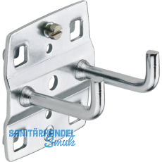 METEC Werkzeughalter doppelt 50 x 35 mm senkrechtes Hakenende