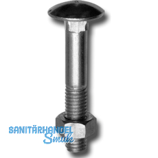 DIN 603 M 6x 25 verzinkt Torbandschraube ohne Mutter