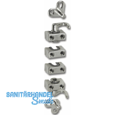 HEKNA Drehstangenschloss Zubehr-Set zum Aufschrauben  6 mm