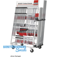 BESSEY Zwingenwagen ZW1 500 x 600 x 1460 mm fr ca. 90 Zwingen