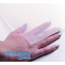 Antirutschmatte Noppen-Riefenstruktur Breite 750 mm, transparent