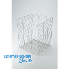 VAUTH-SAGEL Allzweckkrbe 380x460x480 mm, Stahldraht silber RAL 9006