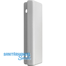 MACO Balkontrgriffe Muschel - auen, (30719), Aluminium wei