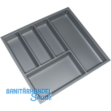 Sky Besteckeinsatz 320 x 53 x 473 mm, KB 400 mm, KS schiefergrau