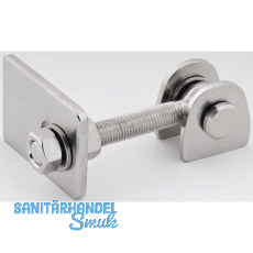 Anschweitorband verstellbar, Lnge 119 mm, Edelstahl V2A