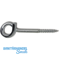 Deckenhaken mit Holzgewinde 9x120 Holzgewinde verzinkt-blau