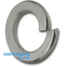DIN 127A M 6 verzinkt Federring mit aufgebogenen Enden