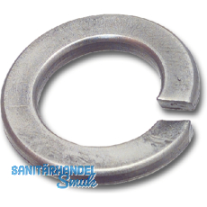 DIN 127B M24 Edelst. A1 1.4310 Federring mit glatten Enden