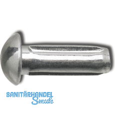 DIN1476 3x 8 verzinkt Halbrundkerbnagel