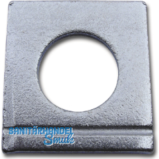 DIN 435 M10 verzinkt Scheibe fr I-Trger Neigung 14 %