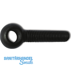 DIN 444BL 4.6 M12x 50 blank Augenschraube mit Gewinde bis Kopf DIN 444BL 4.6 M12x 50 blank Augenschraube mit Gewinde bis Kopf