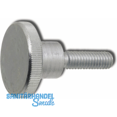 DIN 464 M 5x25 verchromt Rndelschraube hohe Form