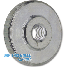 DIN 467 M 8 verzinkt Rndelmutter flache Form